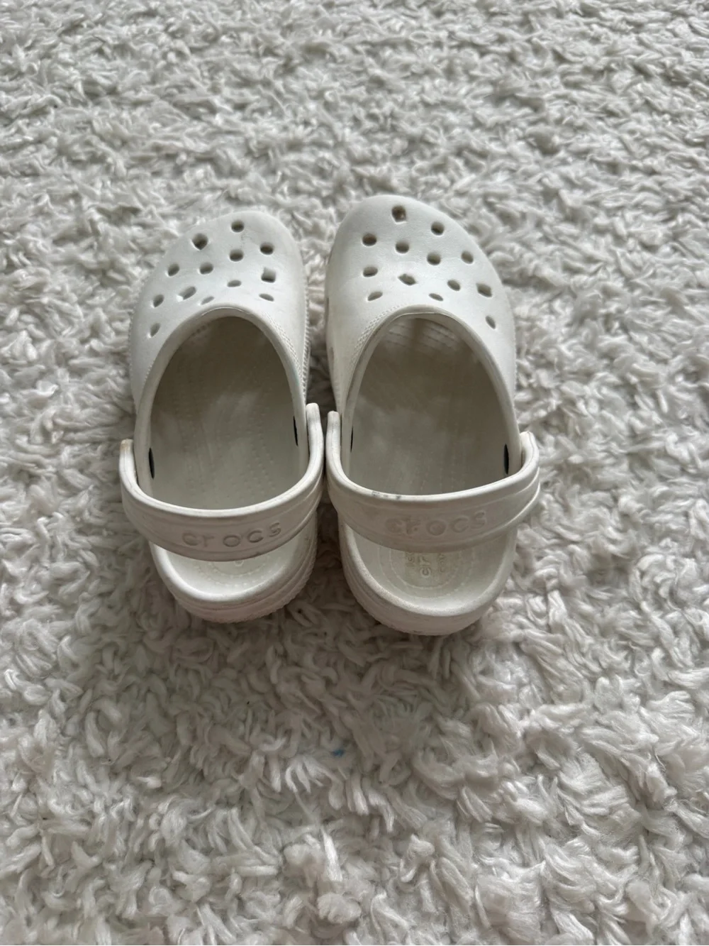 CROCS Kids Classic Clog in White